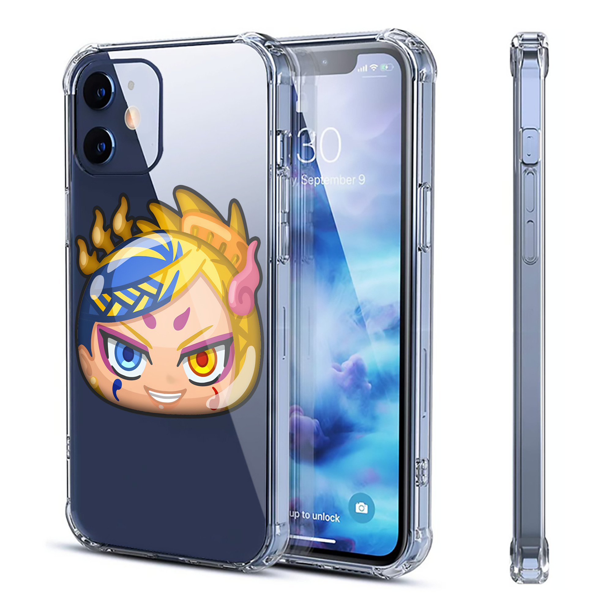 （画像用） 妖怪ウォッチ Yo-kai Watch 【iPhone 12シリーズ対応】透明スマホケース（クリアソフトケース）